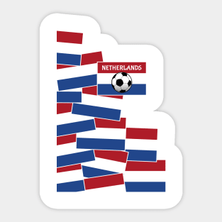 mailboxdisco (mailboxdisco) Netherlands Flag Football Sticker